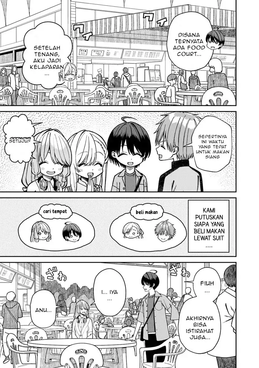 Baca Kanojo ni shitai Joshi Ichii, no Tonari de Mitsuketa Amari-chan - Chapter 06.2 halaman 7