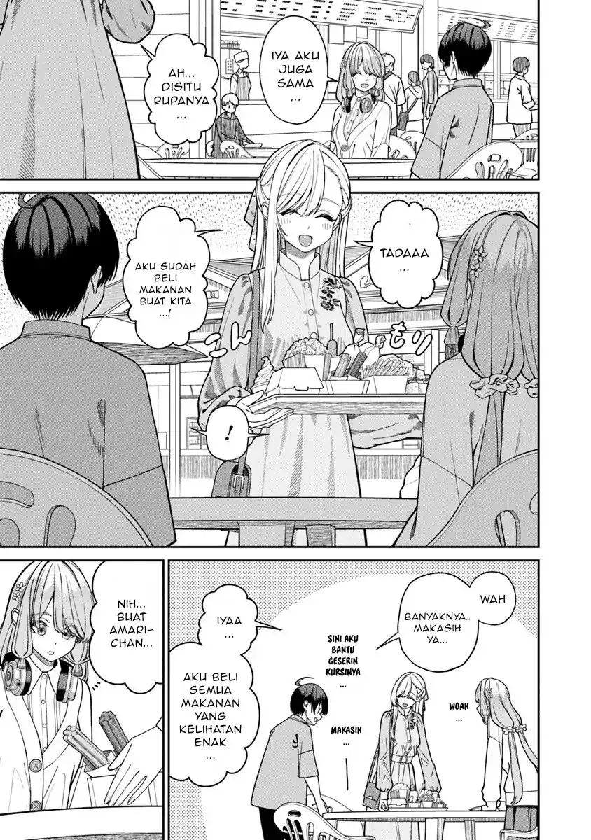 Baca Kanojo ni shitai Joshi Ichii, no Tonari de Mitsuketa Amari-chan - Chapter 06.2 halaman 9