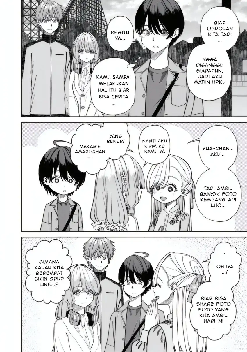 Baca Kanojo ni shitai Joshi Ichii, no Tonari de Mitsuketa Amari-chan - Chapter 07.2 halaman 13