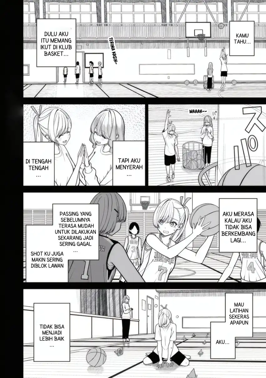 Baca Kanojo ni shitai Joshi Ichii, no Tonari de Mitsuketa Amari-chan - Chapter 07.2 halaman 2