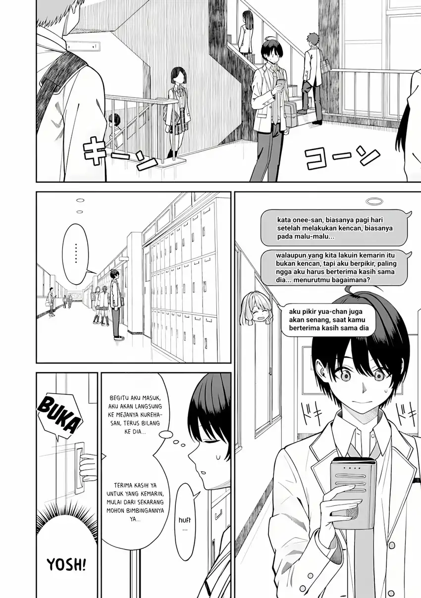 Baca Kanojo ni shitai Joshi Ichii, no Tonari de Mitsuketa Amari-chan - Chapter 08.1 halaman 3