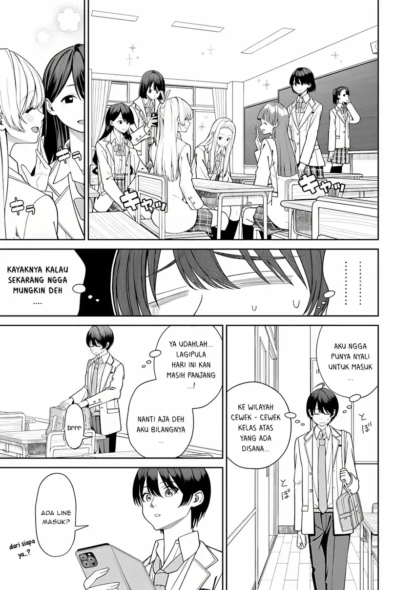 Baca Kanojo ni shitai Joshi Ichii, no Tonari de Mitsuketa Amari-chan - Chapter 08.1 halaman 4