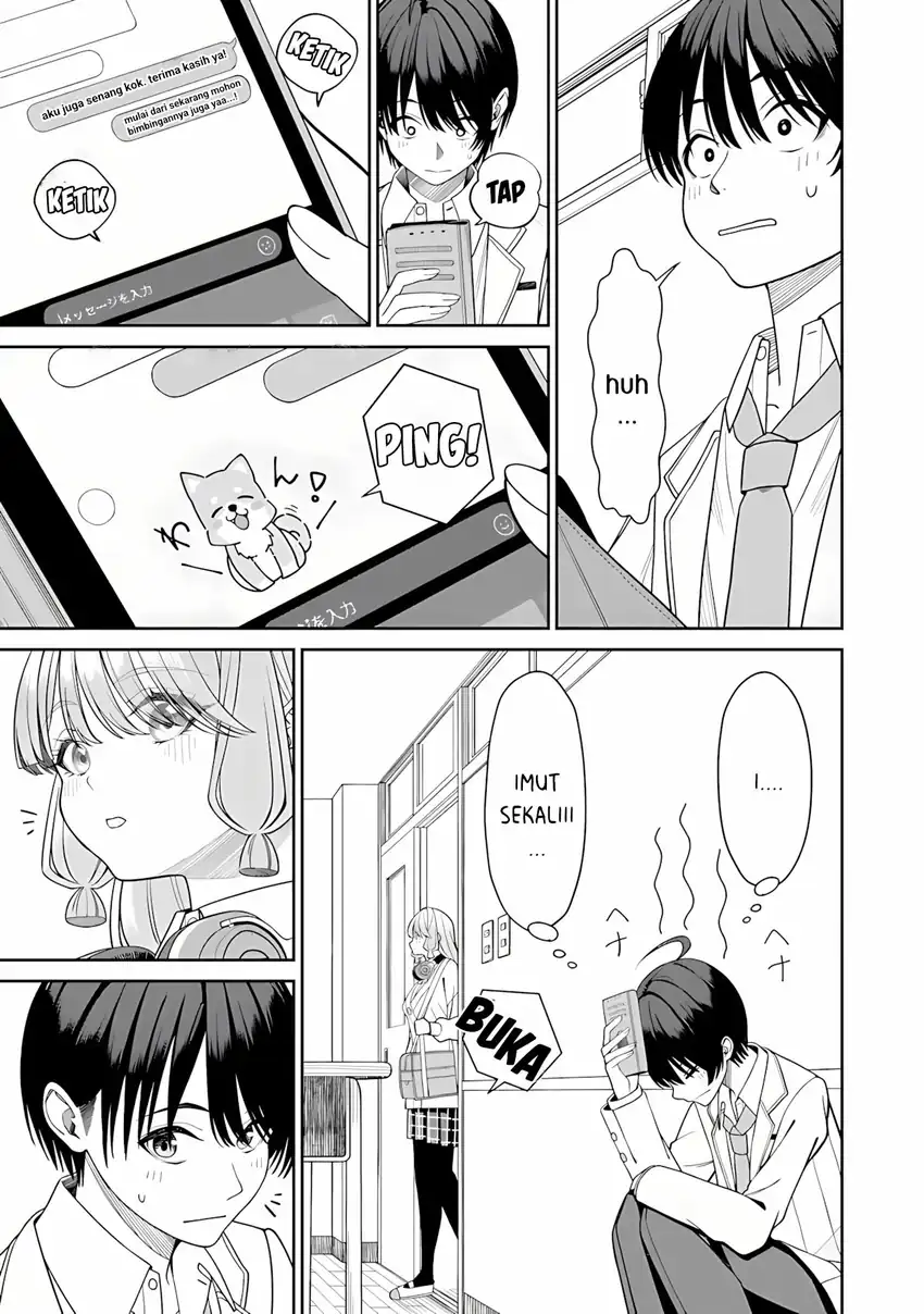 Baca Kanojo ni shitai Joshi Ichii, no Tonari de Mitsuketa Amari-chan - Chapter 08.1 halaman 6