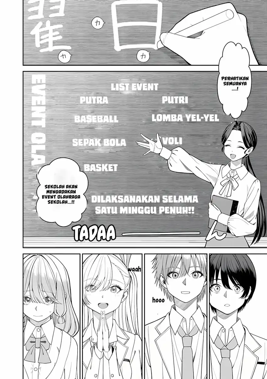 Baca Kanojo ni shitai Joshi Ichii, no Tonari de Mitsuketa Amari-chan - Chapter 08.1 halaman 9