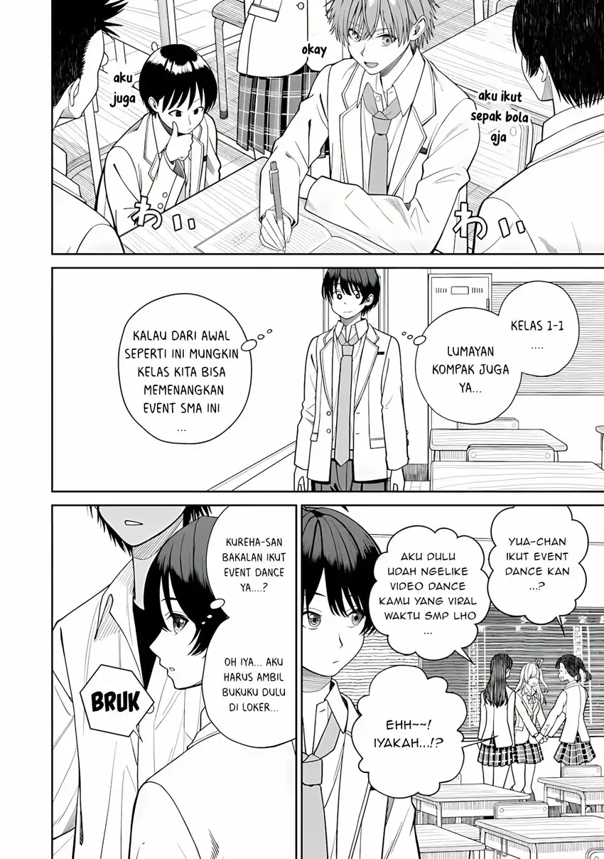 Baca Kanojo ni shitai Joshi Ichii, no Tonari de Mitsuketa Amari-chan - Chapter 08.2 halaman 2