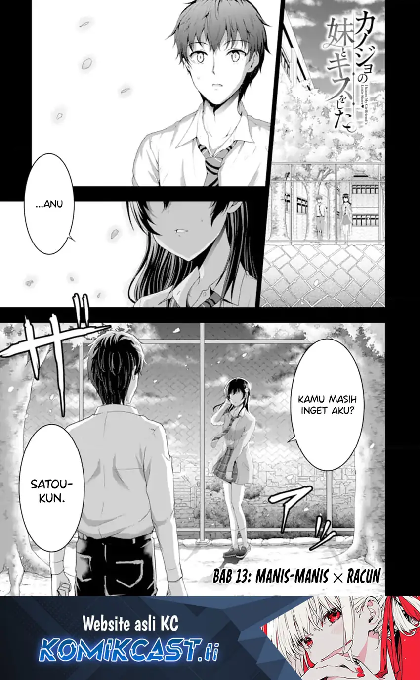 Baca Komik Kanojo no Imouto to Kisu wo Shita Chapter 13 halaman 2