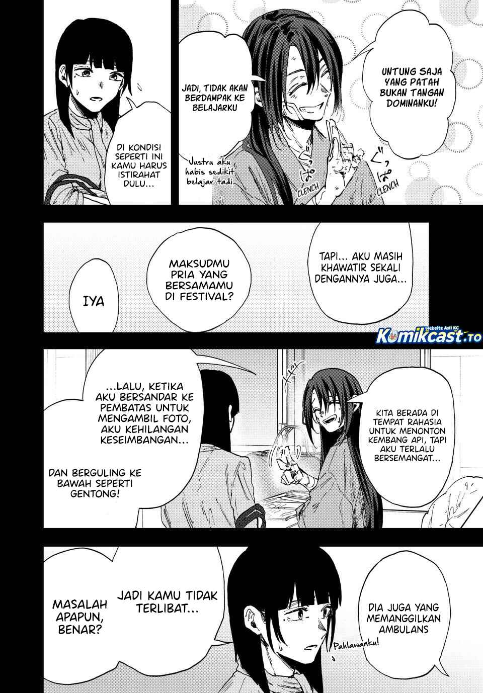 Baca Kaoru Hana wa Rin to Saku - Chapter 173 halaman 7
