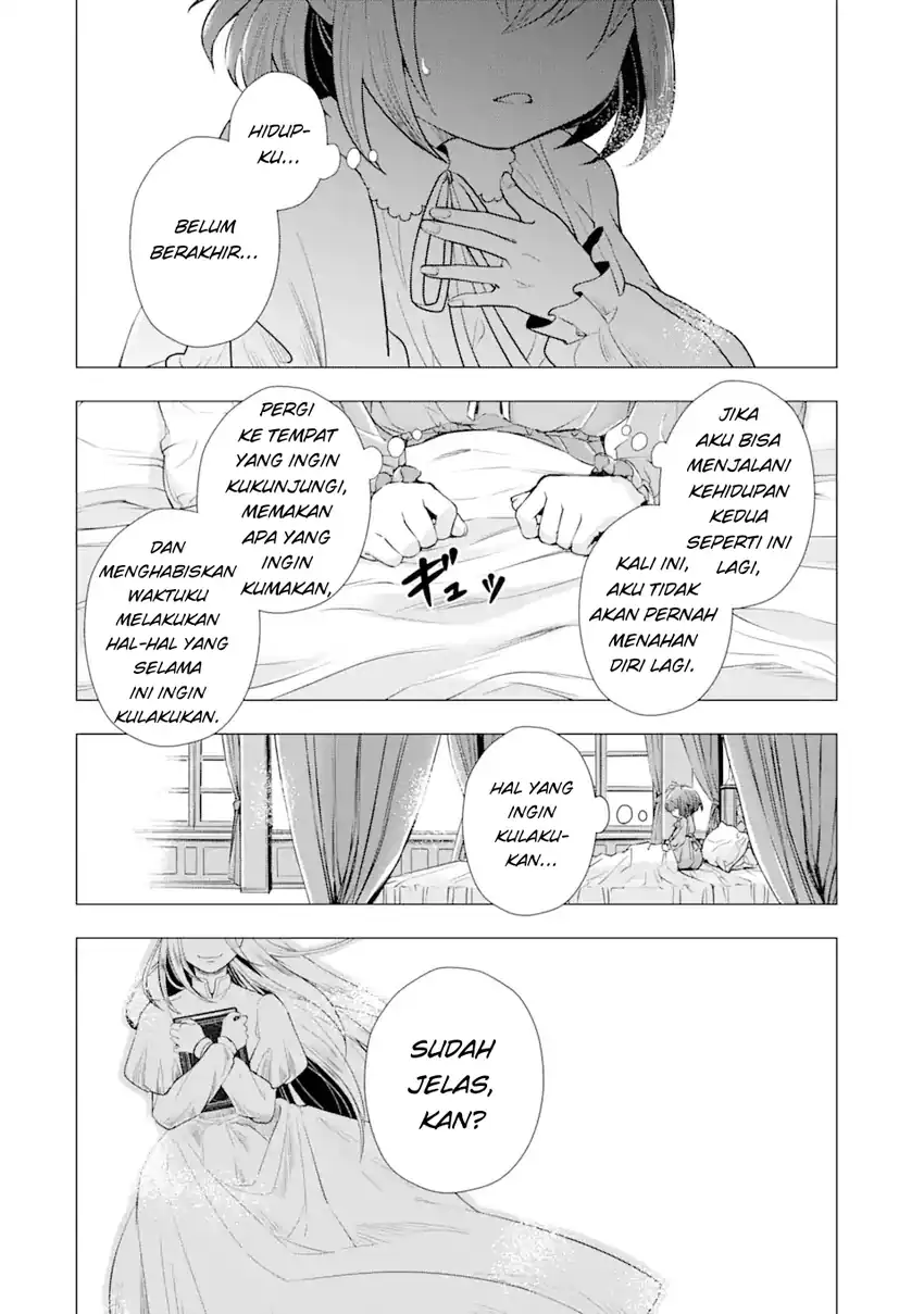 Baca Kareinaru Akujo ni Naritai wa!: Aisare Tensei Shoujo wa, Tanoshii Nidome no Jinsei o Okurimasu - Chapter 01 halaman 19