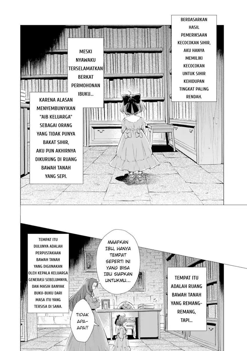 Baca Kareinaru Akujo ni Naritai wa!: Aisare Tensei Shoujo wa, Tanoshii Nidome no Jinsei o Okurimasu - Chapter 01 halaman 6