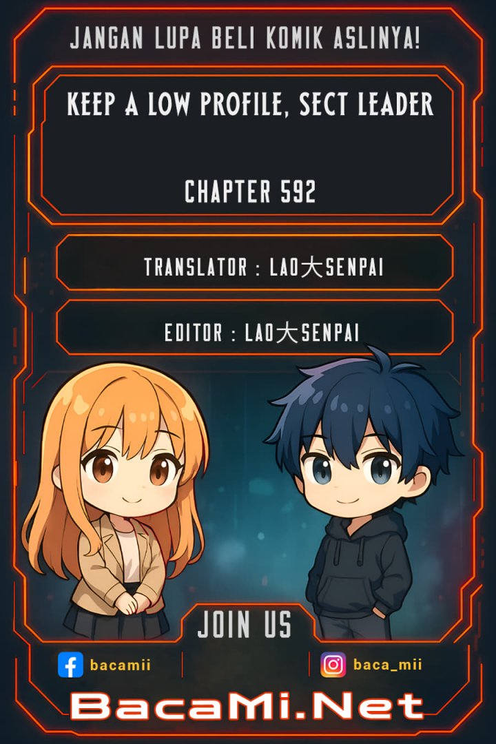 Baca Keep A Low Profile, Sect Leader - Chapter 592 halaman 1