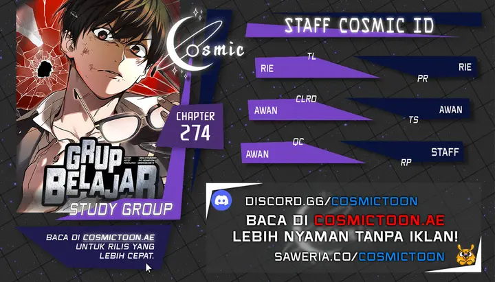 Baca Kenkyu Gurupu - Chapter 274 halaman 1