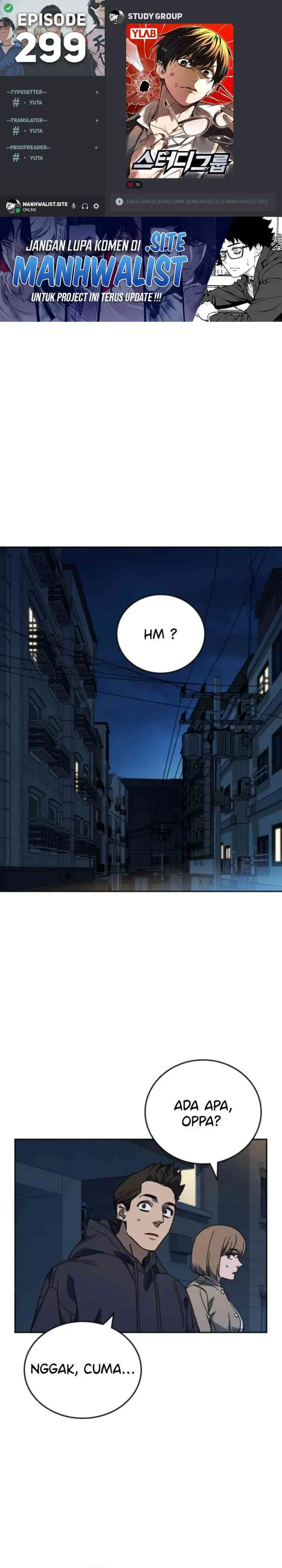 Baca Kenkyu Gurupu - Chapter 299 halaman 1