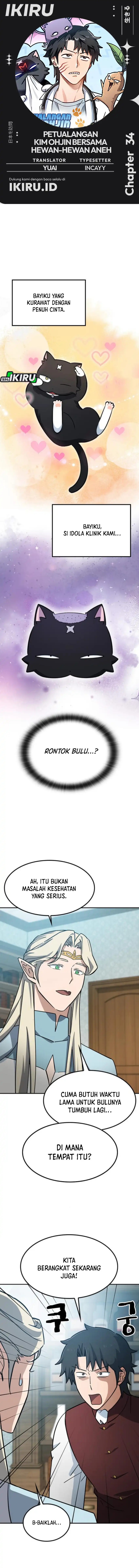 Baca Kim Ohjin’s Adventures With Strange Animals - Chapter 34 halaman 1