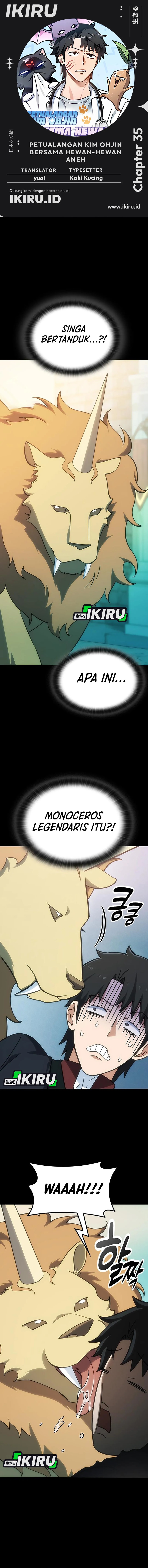 Baca Kim Ohjin’s Adventures With Strange Animals - Chapter 35 halaman 1