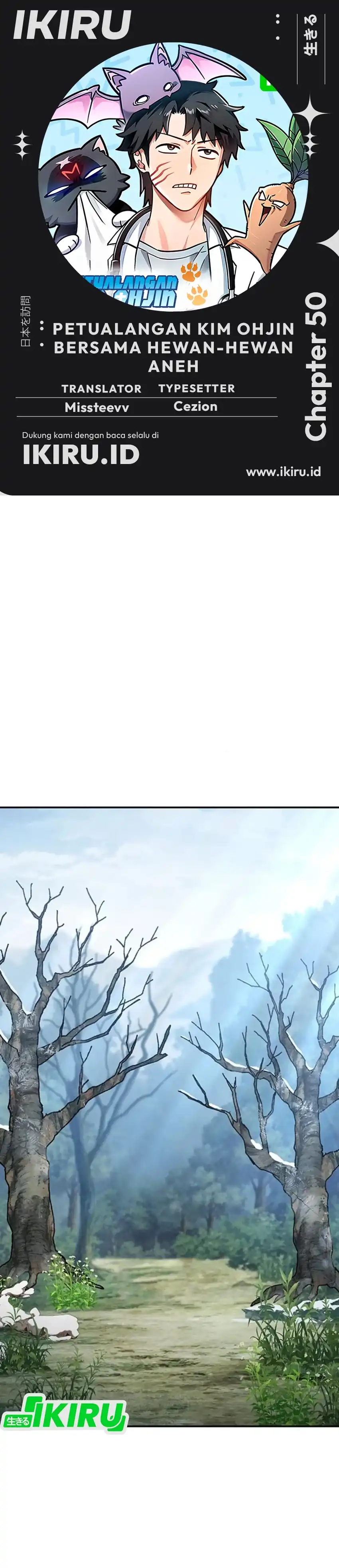 Baca Kim Ohjin's Adventures With Strange Animals - Chapter 50 halaman 1