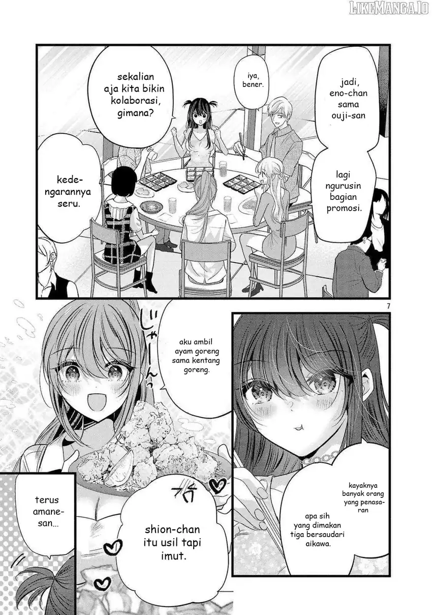 Baca Kimi ni Koisuru Sanshimai - Chapter 16.5 halaman 8