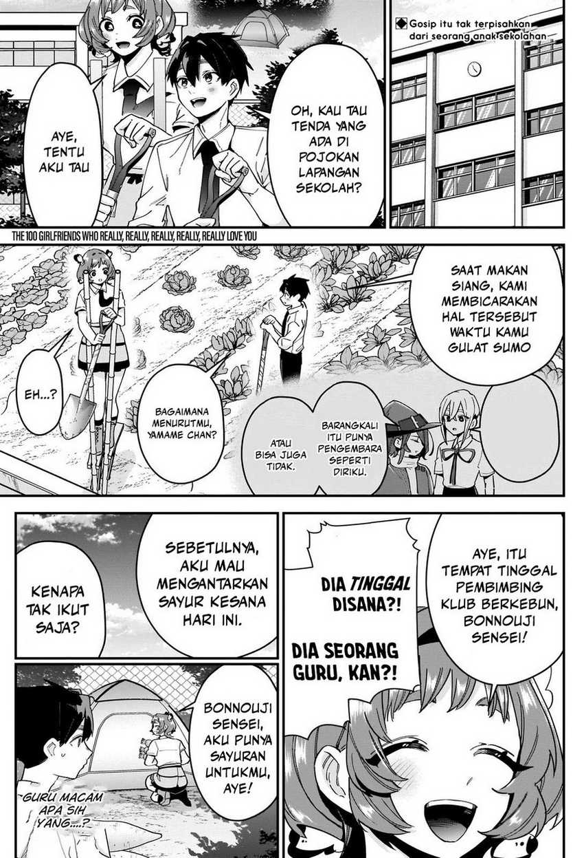 Baca Kimi no koto ga Dai Dai Dai Dai Daisuki na 100-nin no Kanojo - Chapter 108 halaman 3