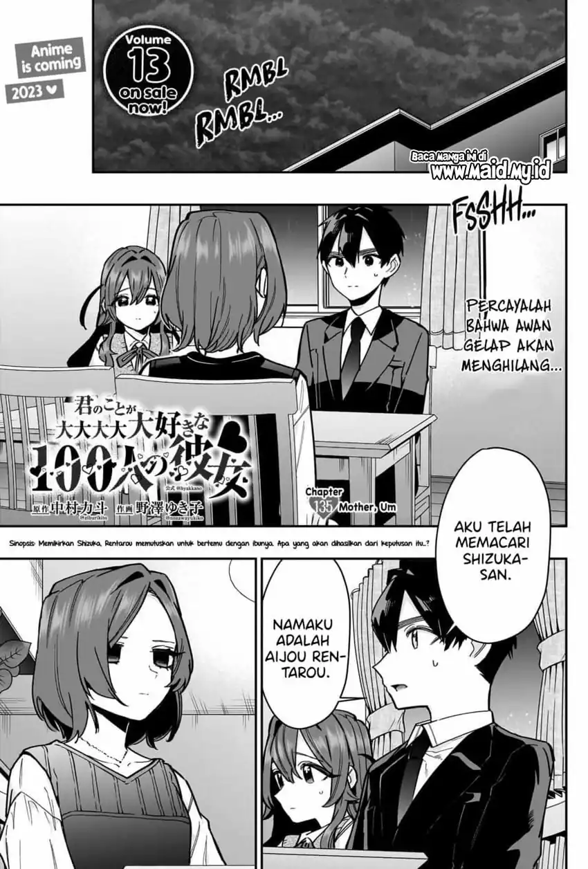Kimi no koto ga Dai Dai Dai Dai Daisuki na 100-nin no Kanojo Chapter 135 page 6