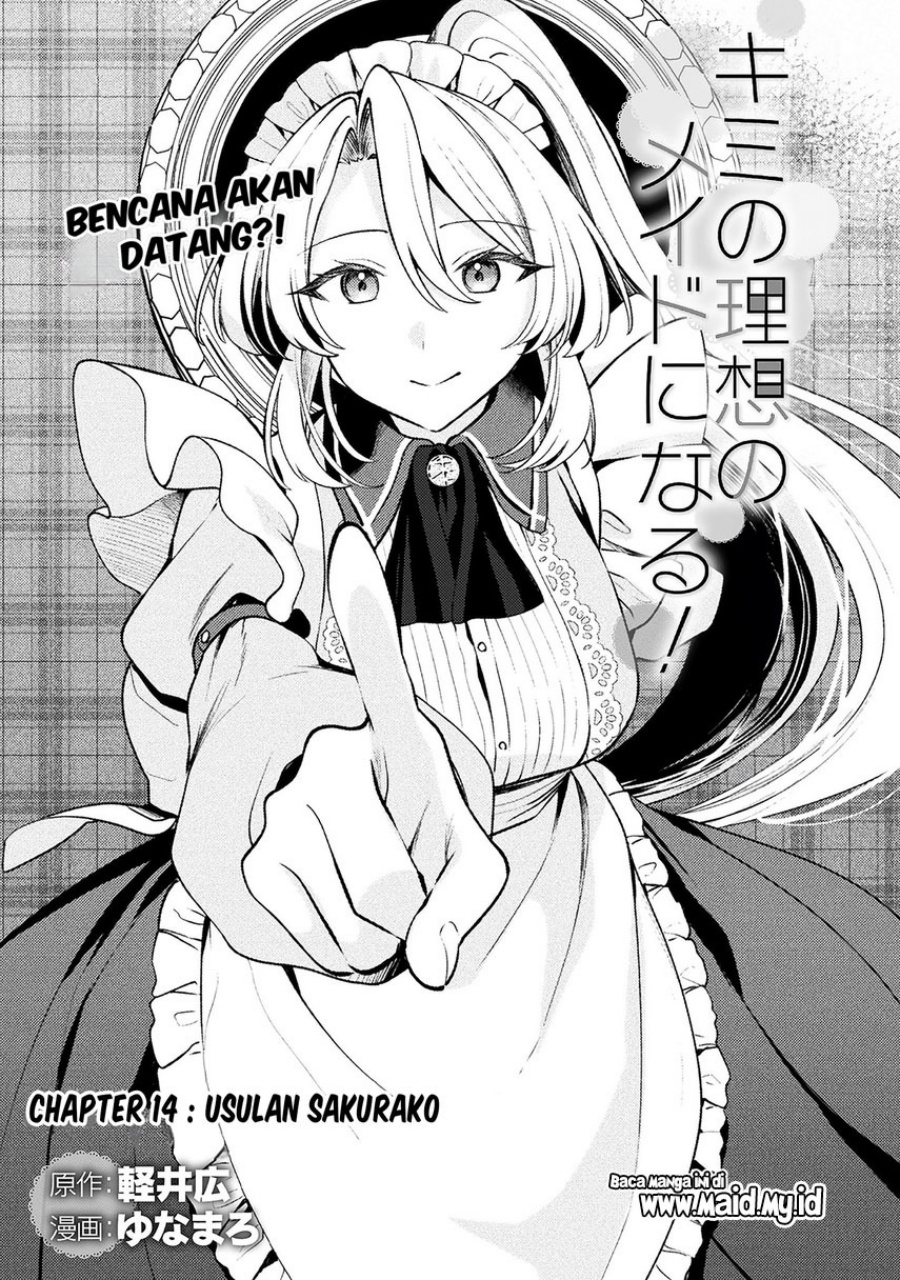 Baca Kimi no Risou no Maid ni Naru! - Chapter 14 halaman 3