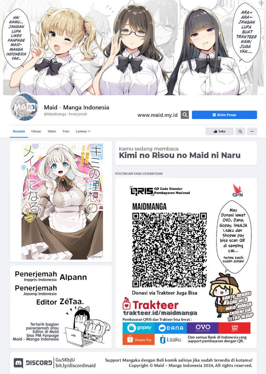 Baca Kimi no Risou no Maid ni Naru! - Chapter 15 halaman 2