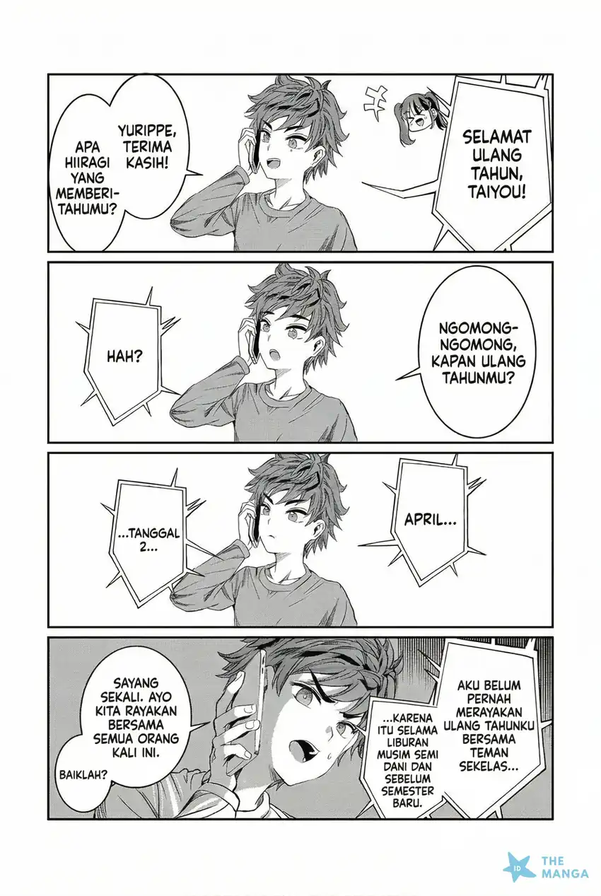 Baca Kimi wa Yakamashi Tojite yo Kuchi wo! - Chapter 39.5 halaman 2