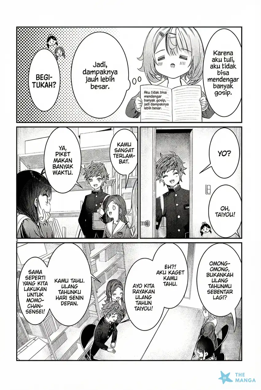 Baca Kimi wa Yakamashi Tojite yo Kuchi wo! - Chapter 39 halaman 3