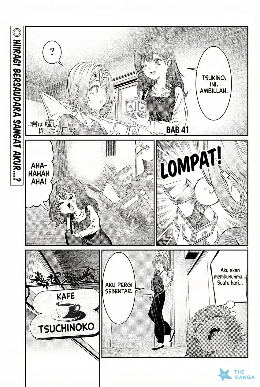 Baca Kimi wa Yakamashi Tojite yo Kuchi wo! - Chapter 41 halaman 2