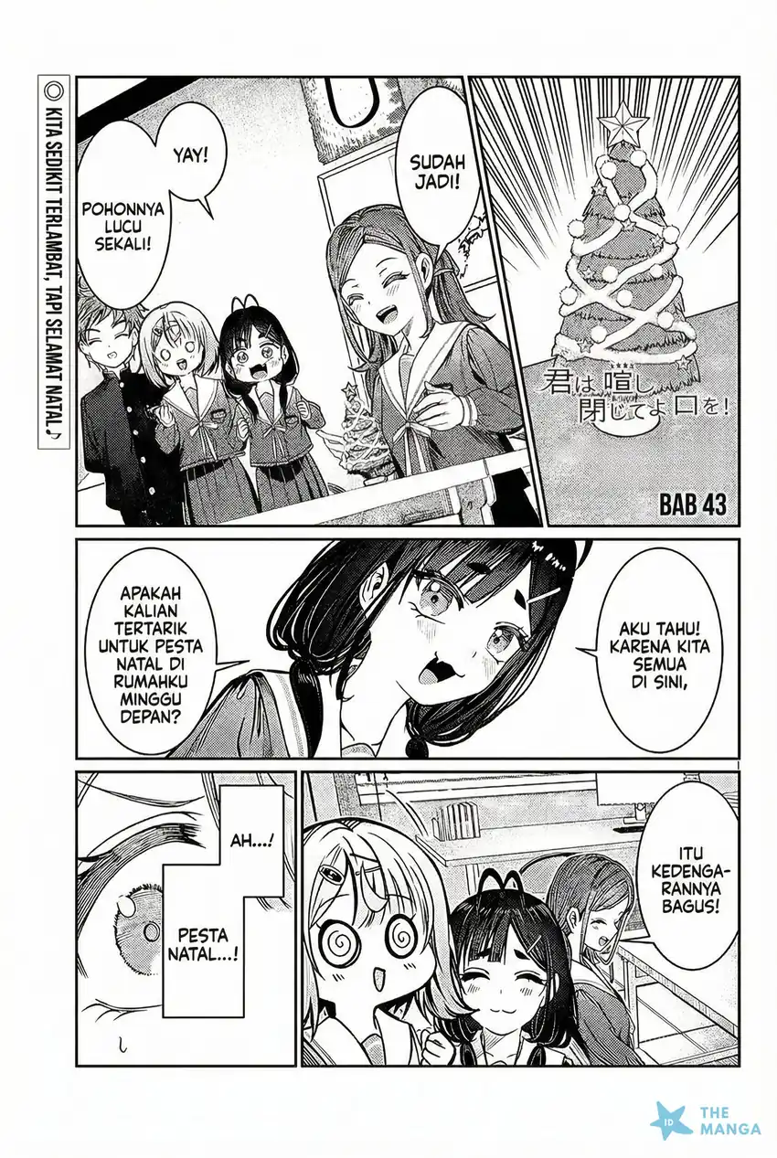 Baca Kimi wa Yakamashi Tojite yo Kuchi wo! - Chapter 43 halaman 2