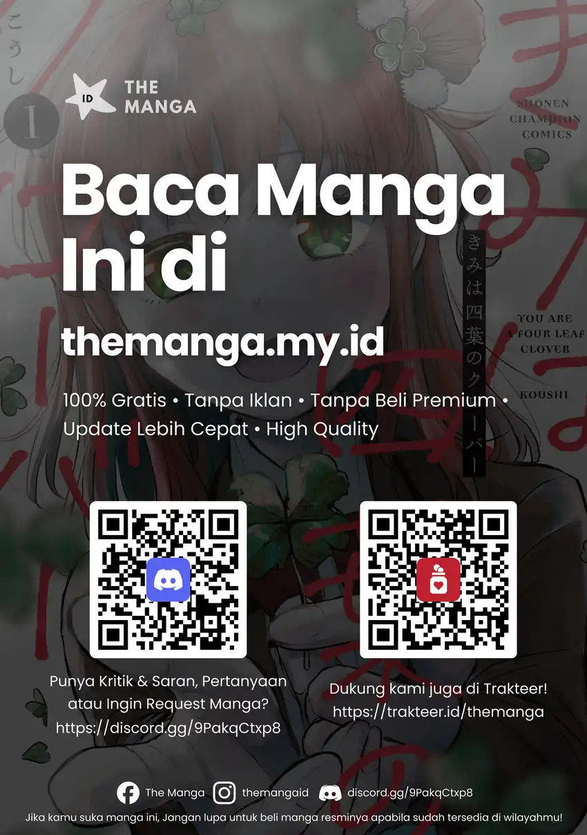 Baca Kimi wa Yotsuba no Clover - Chapter 56 halaman 20