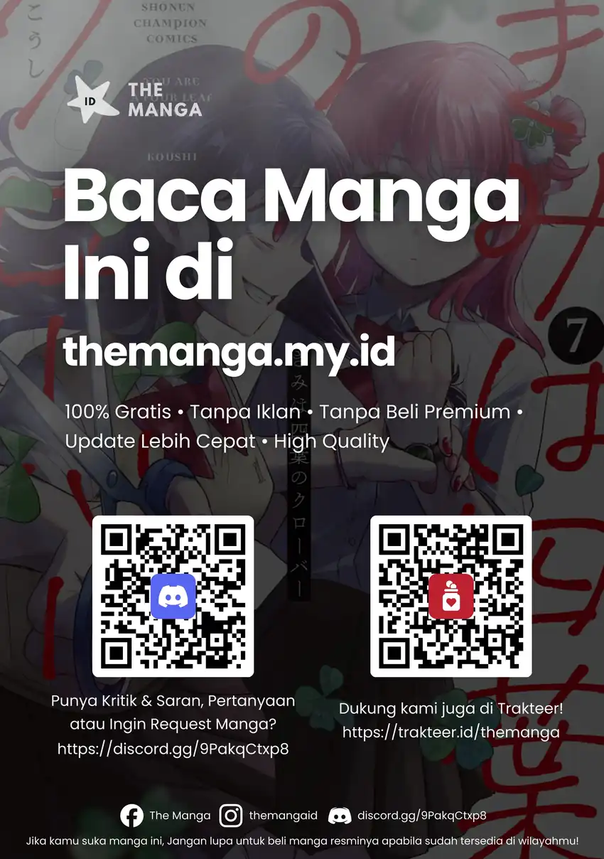 Baca Kimi wa Yotsuba no Clover - Chapter 65 halaman 20