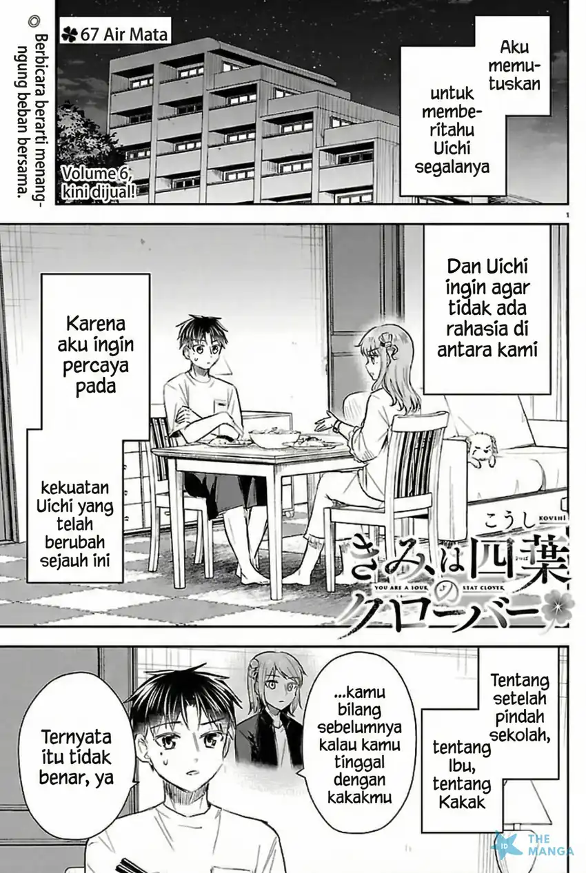 Baca Kimi wa Yotsuba no Clover - Chapter 67 halaman 2