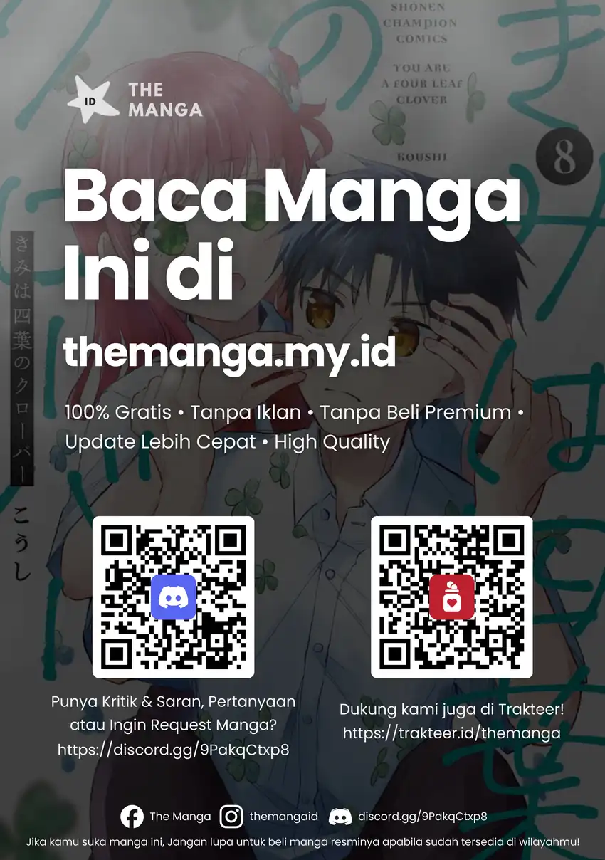 Baca Kimi wa Yotsuba no Clover - Chapter 67 halaman 20