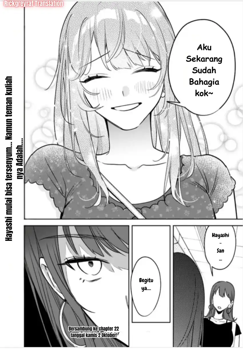 Baca Koko Jidai ni Gomandatta Jou sama to no Dousei Seikatsu wa Igaito Igokochi ga Warukunai Chapter 21 - Halaman 19 Baca Koko Jidai ni Gomandatta Jou sama to no Dousei Seikatsu wa Igaito Igokochi ga Warukunai - Chapter 21 halaman 19