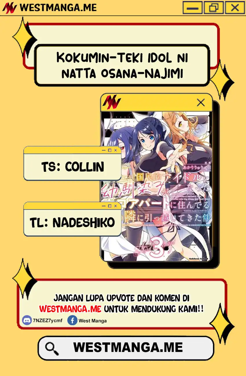 Kokuminteki Idol ni natta Osananajimi ga, Boro Apartment ni Sunderu Ore no Tonari ni Hikkoshite Kita Ken Chapter 04.2 page 8