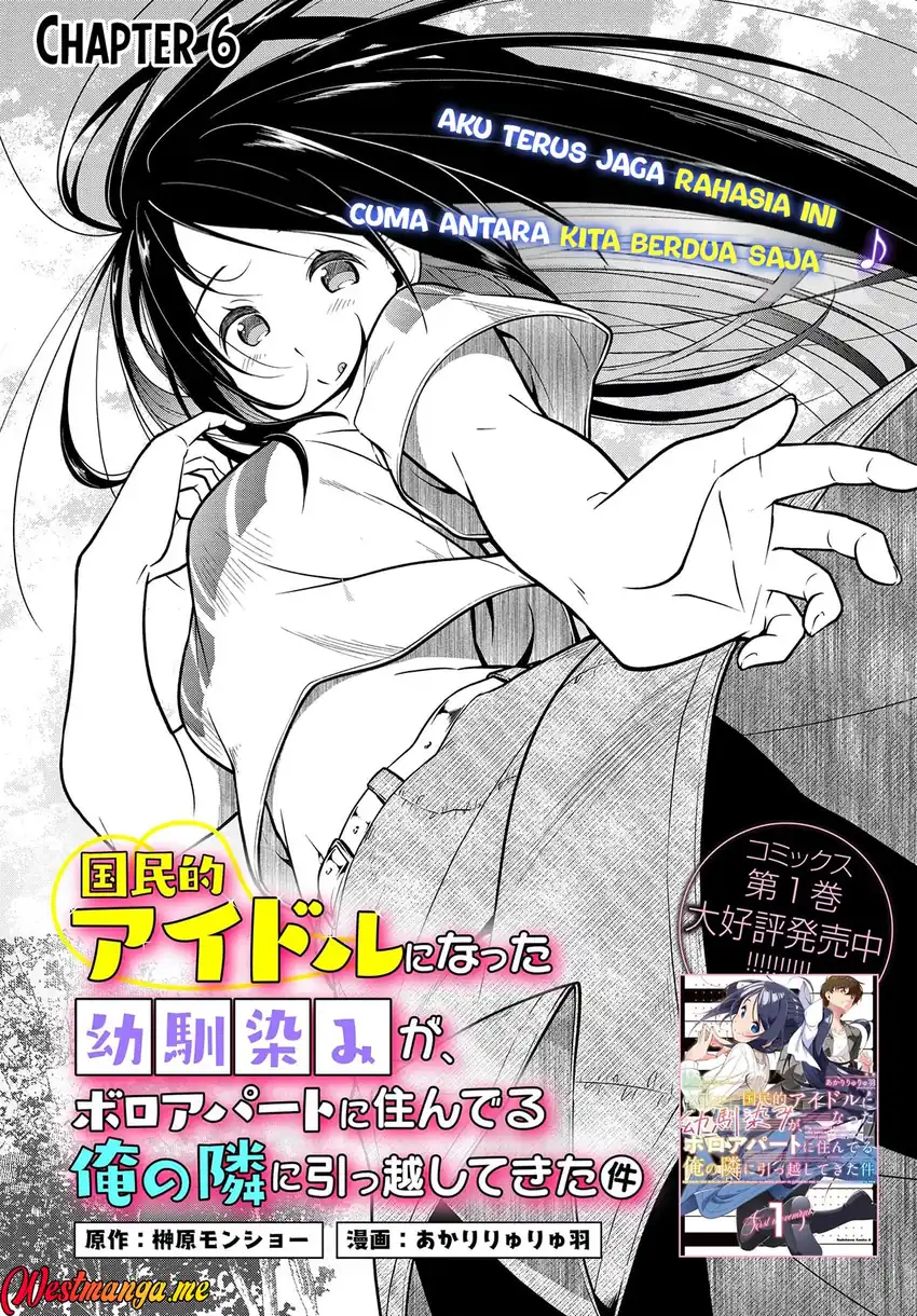 Kokuminteki Idol ni natta Osananajimi ga, Boro Apartment ni Sunderu Ore no Tonari ni Hikkoshite Kita Ken Chapter 06 page 8