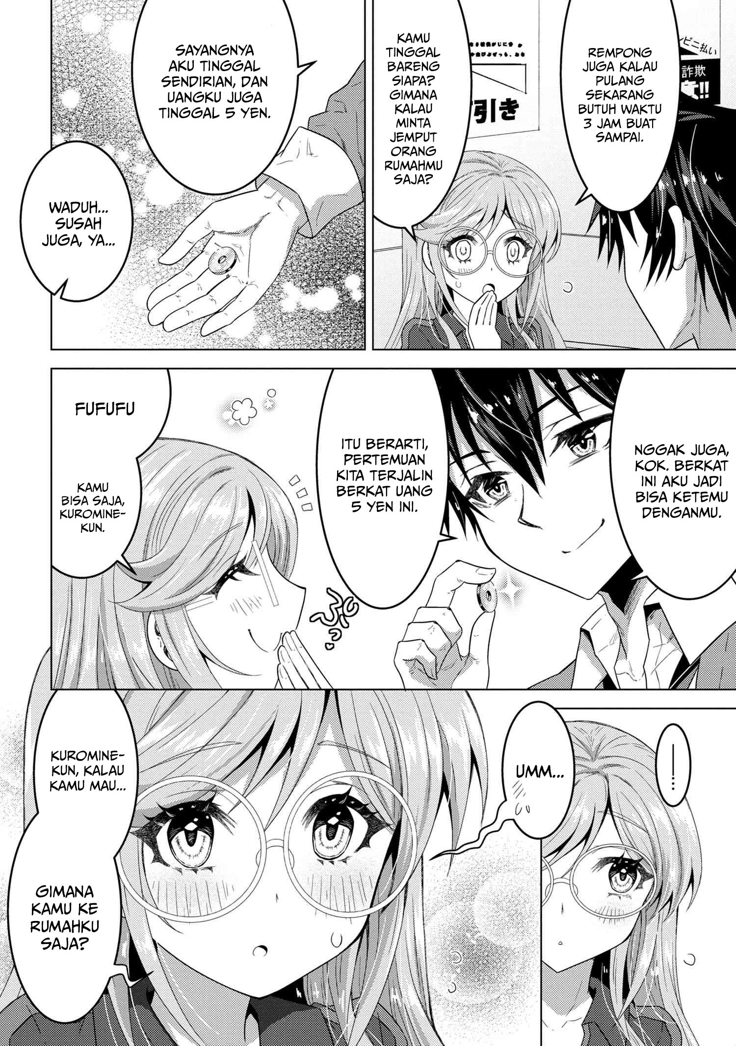 Baca Konbini Goto Kara Tasuketa Jimi Tenin ga, Onaji Kurasu no Ubude Kawaii Gyarudatta - Chapter 1 halaman 26