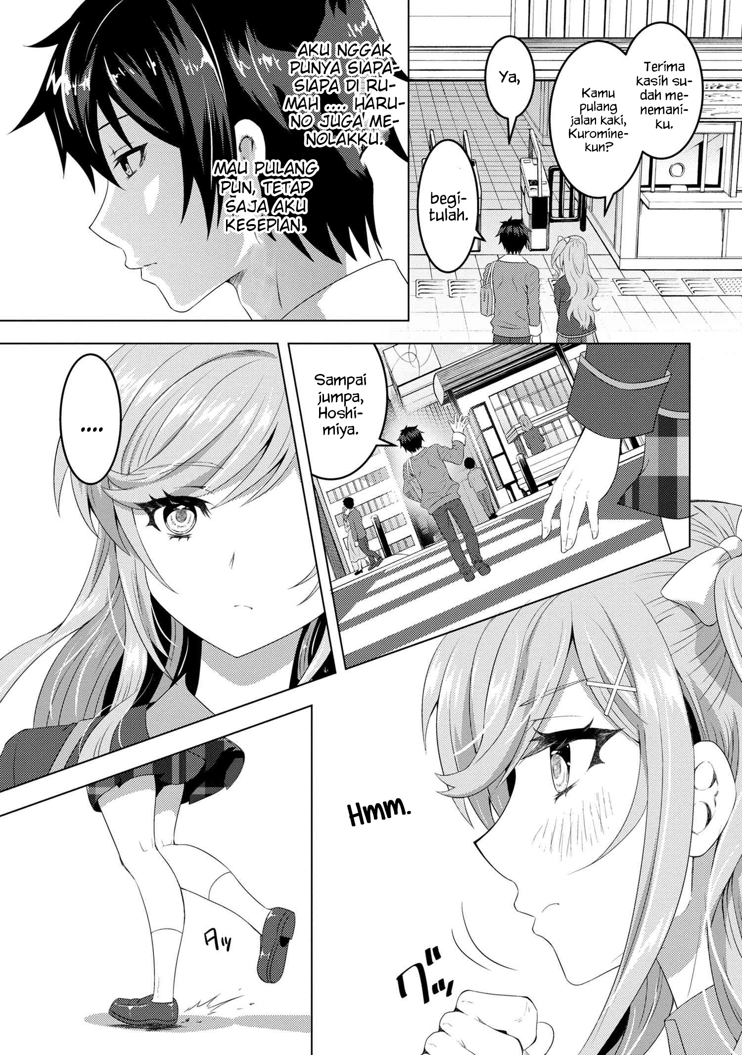 Baca Konbini Goto Kara Tasuketa Jimi Tenin ga, Onaji Kurasu no Ubude Kawaii Gyarudatta - Chapter 2.1 halaman 15