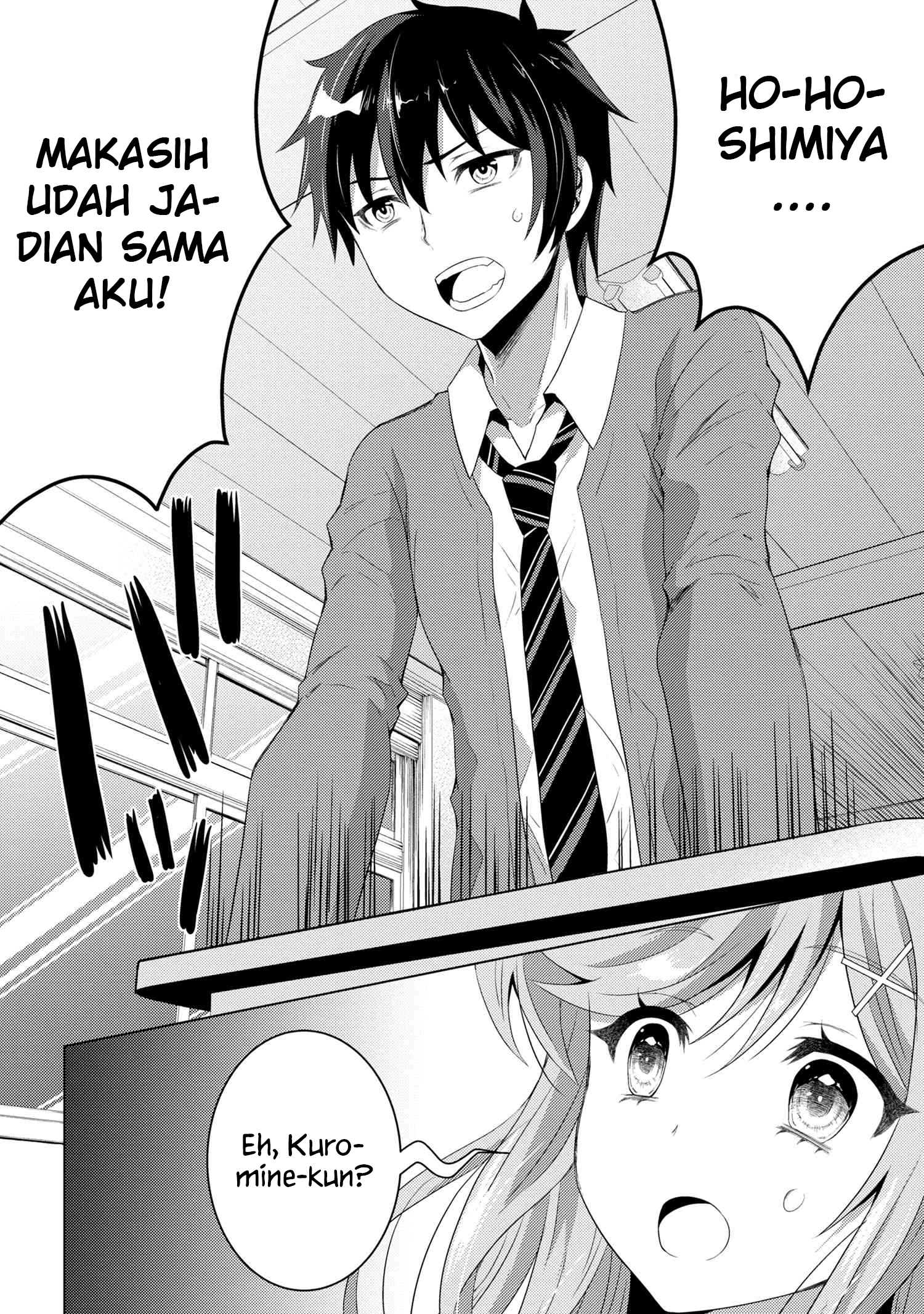 Baca Konbini Goto Kara Tasuketa Jimi Tenin ga, Onaji Kurasu no Ubude Kawaii Gyarudatta - Chapter 2.1 halaman 7