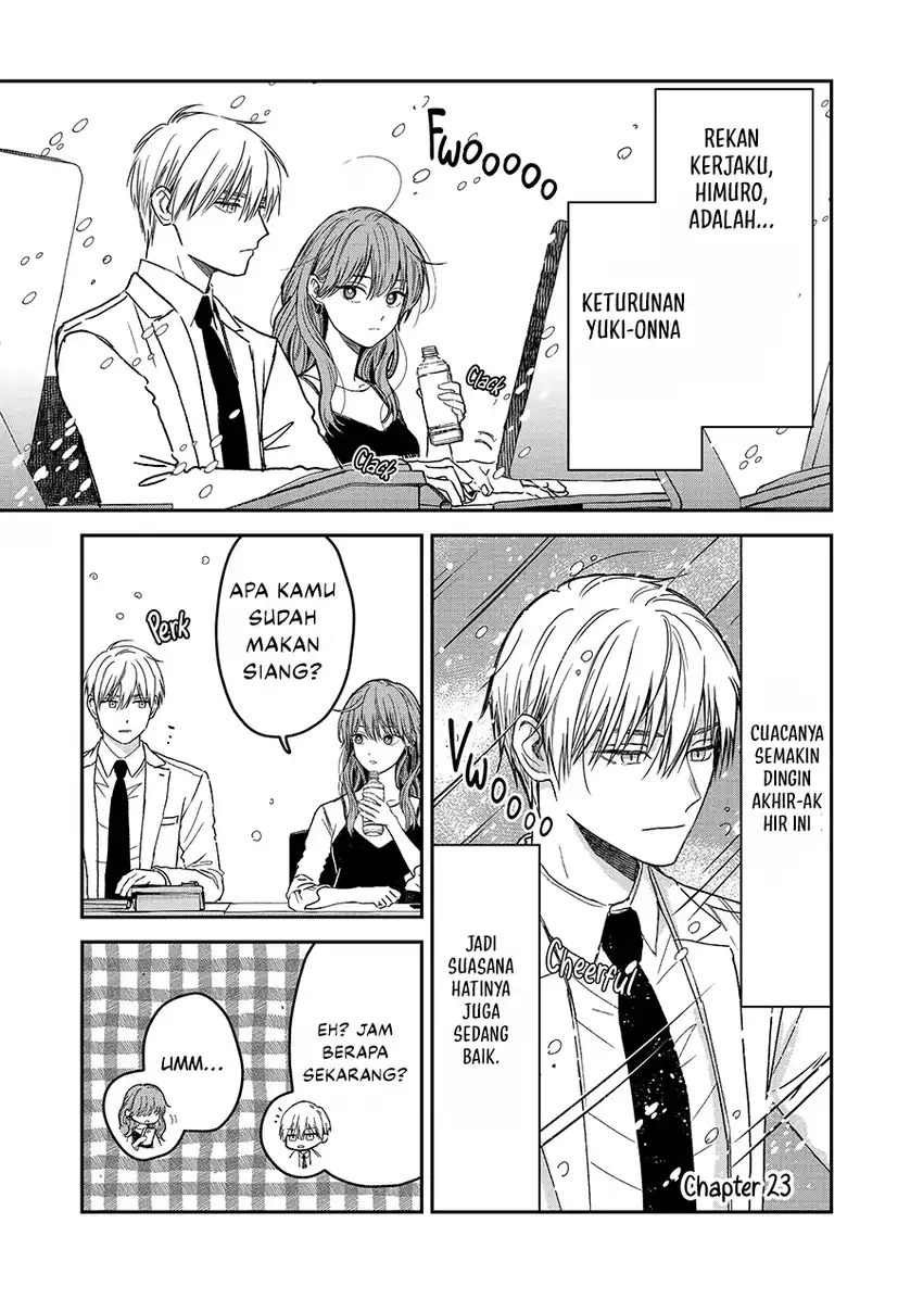 Koori Zokusei Danshi to Cool na Douryo Joshi Chapter 23 page 4