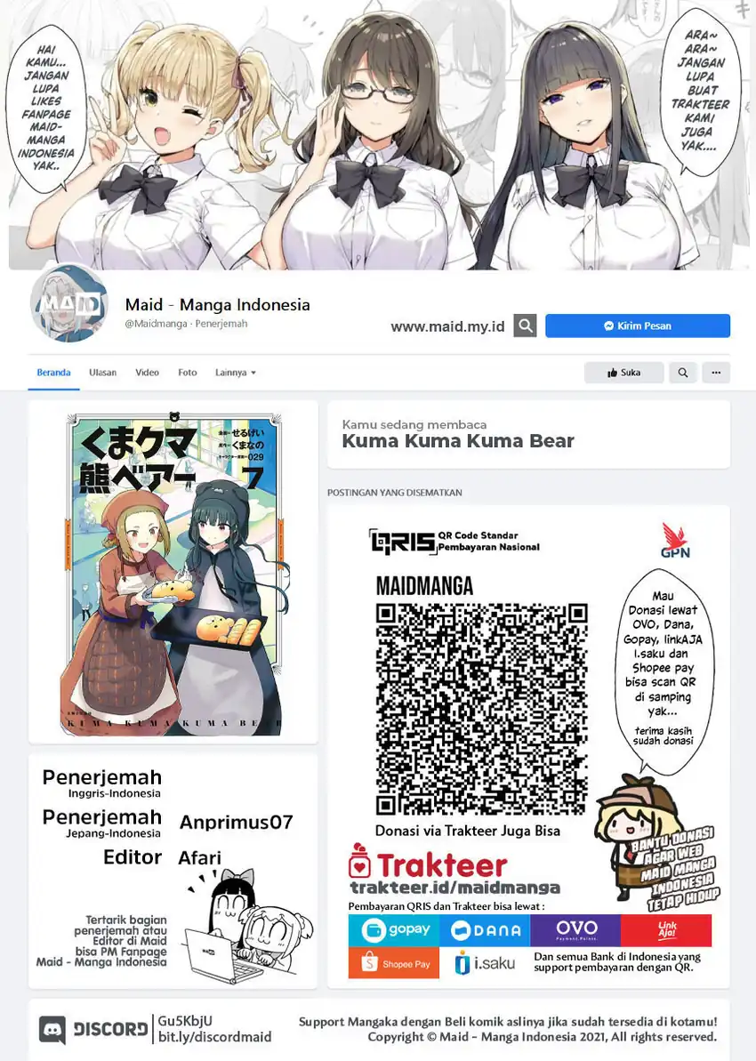 Baca Kuma Kuma Kuma Bear - Chapter 88 halaman 2