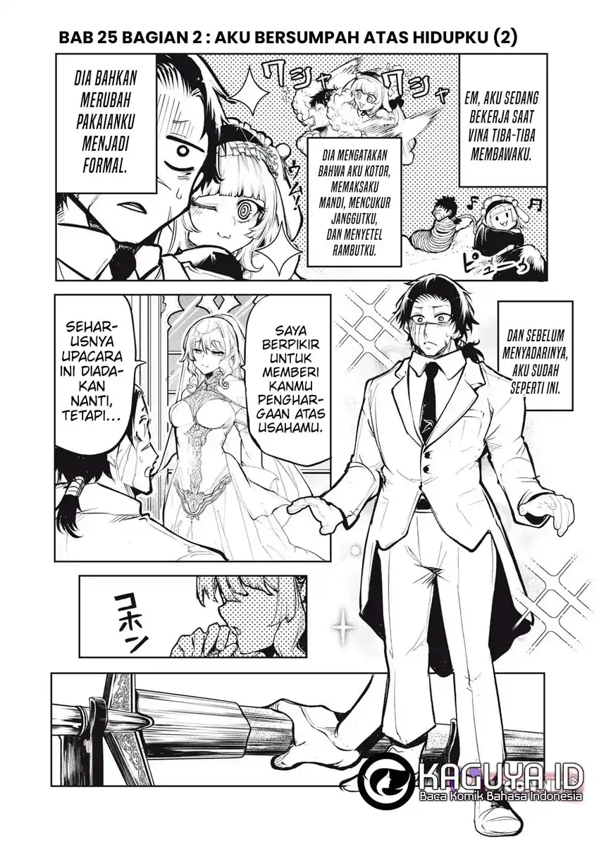 Baca Kuni wo Owareta Ryuushi-san, Hirowareta Ringoku de Ukkari Musou shite Shimau. - Chapter 25.2 halaman 2