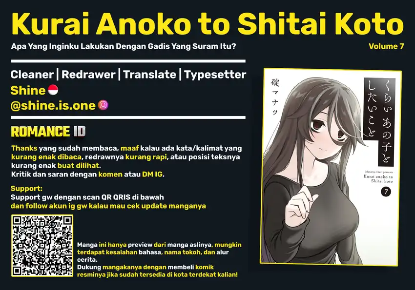 Baca Kurai Anoko to Shitai koto - Chapter 85 halaman 18