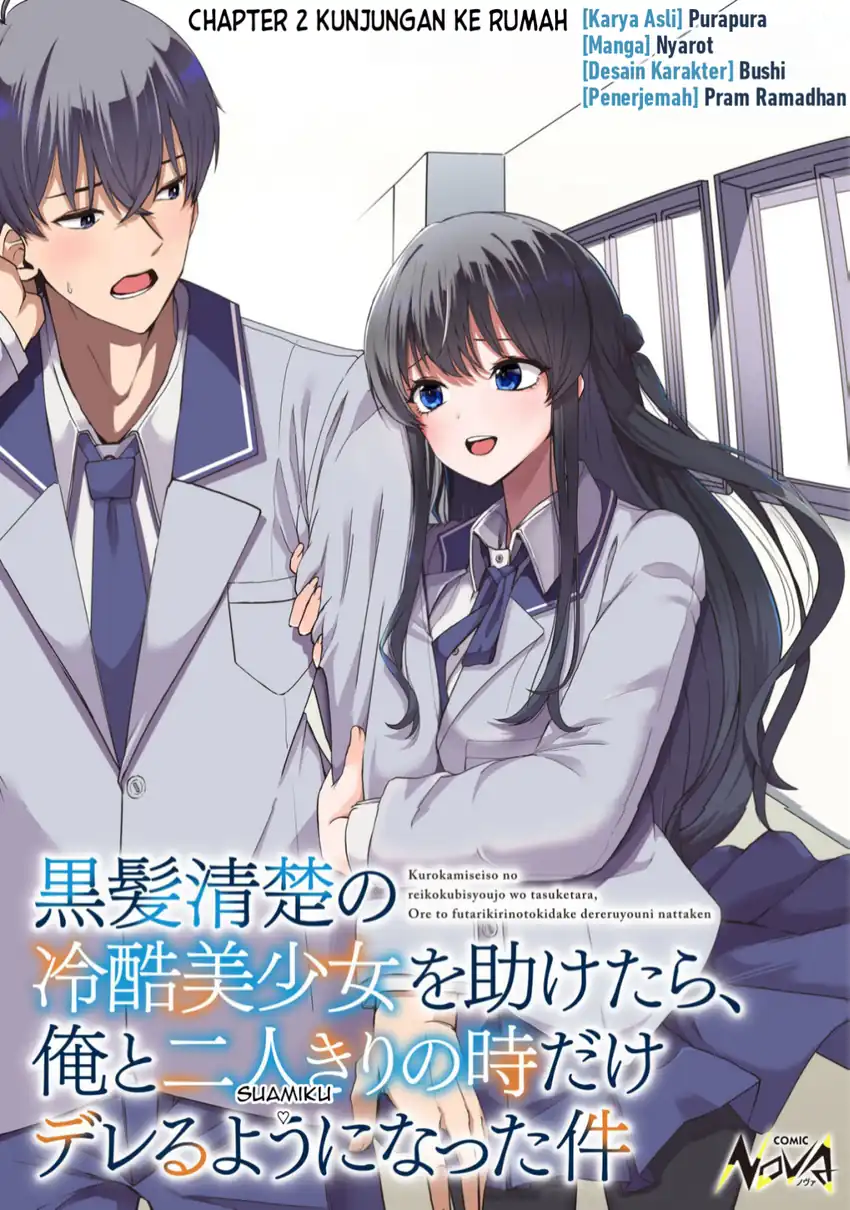 Kurokami Seiso No Reikoku Bishojo Wo Tasuketara, Ore to Ni Nin Kiri No Toki Dake De Reru Yo Ni Natta Ken Chapter 02 page 2