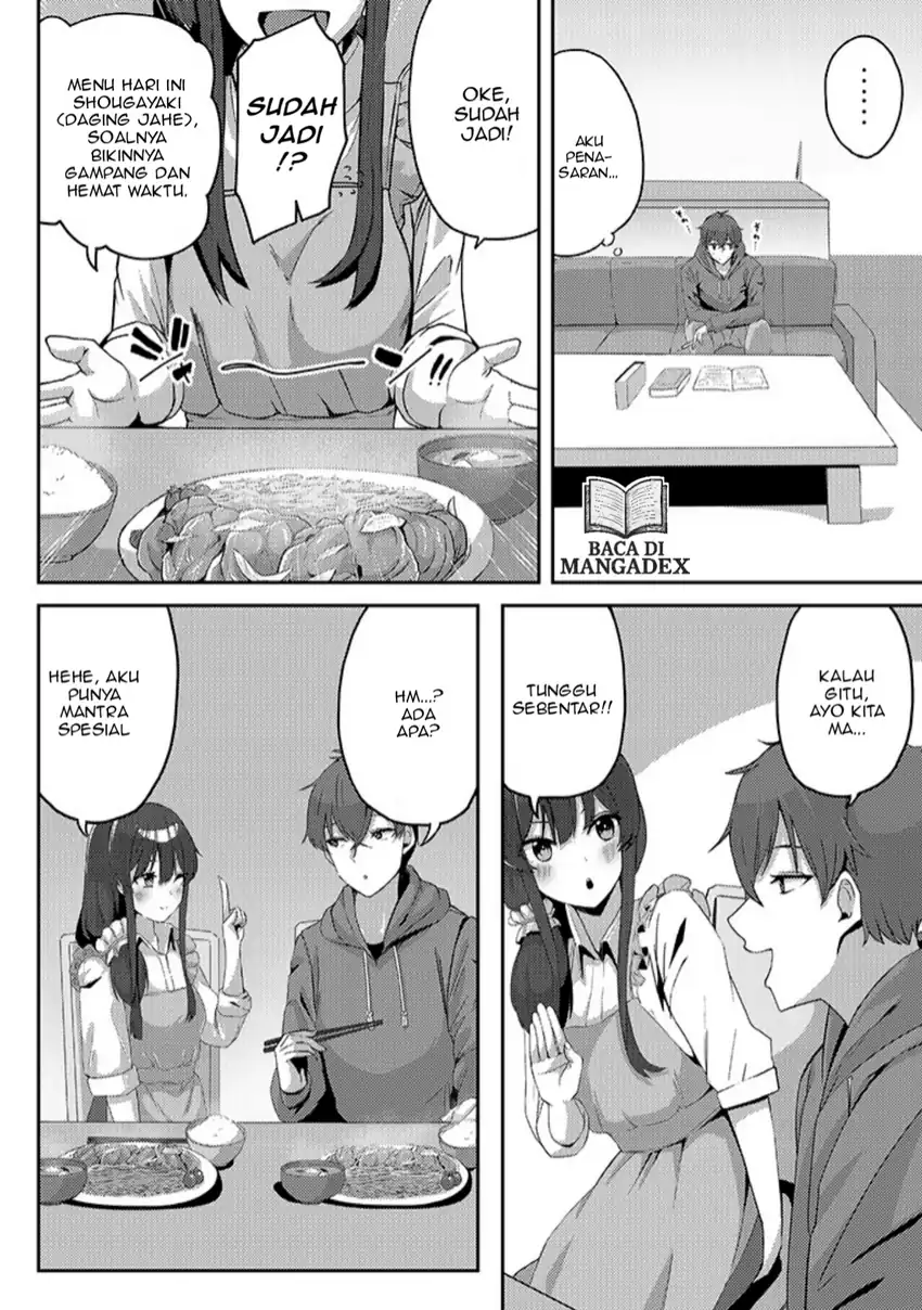 Baca Kurokami Seiso No Reikoku Bishojo Wo Tasuketara, Ore to Ni Nin Kiri No Toki Dake De Reru Yo Ni Natta Ken - Chapter 05.2 halaman 4