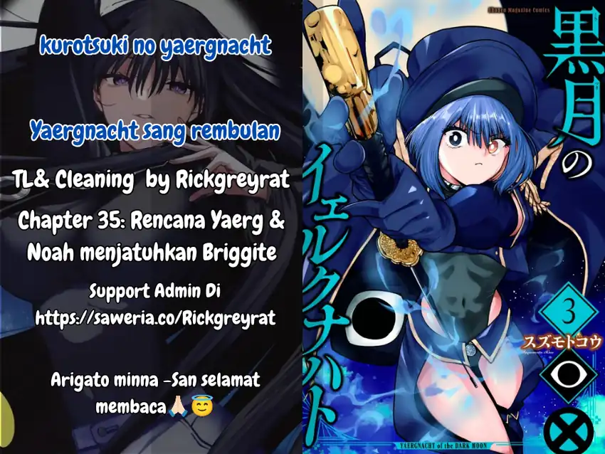 Baca Kurotsuki no Yaergnacht - Chapter 35 halaman 1