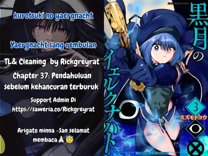 Baca Kurotsuki no Yaergnacht - Chapter 37 halaman 1