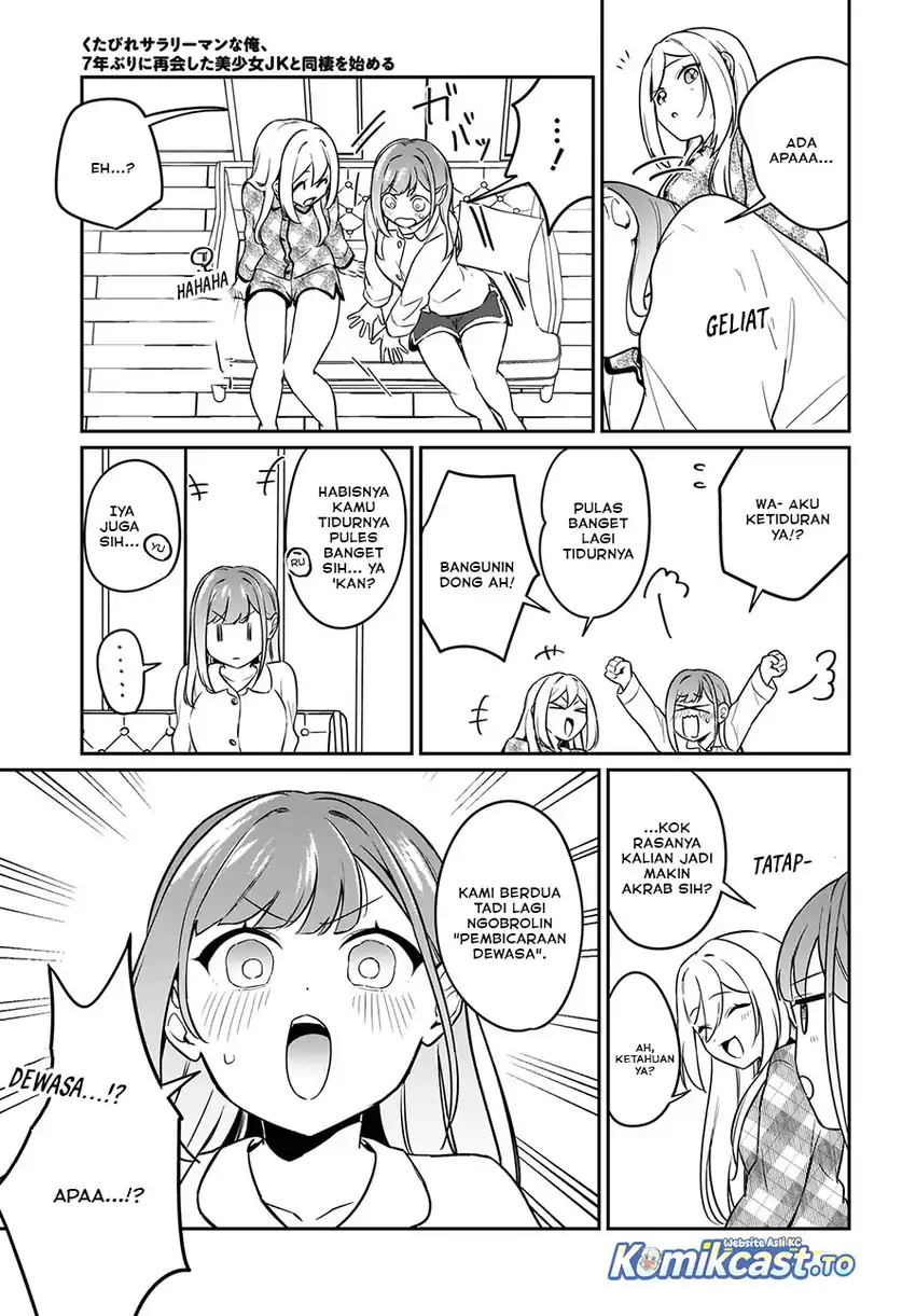 Baca Kutabire Salarymen no Ore, 7nenburi ni Saikai shita Bishoujo JK to Dosei wo Hajimaru - Chapter 20 halaman 10