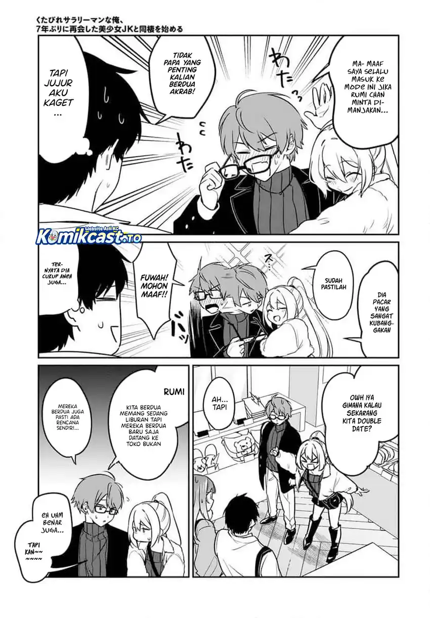 Baca Kutabire Salarymen no Ore, 7nenburi ni Saikai shita Bishoujo JK to Dosei wo Hajimaru - Chapter 21 halaman 8