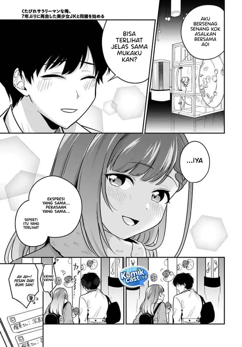 Baca Kutabire Salarymen no Ore, 7nenburi ni Saikai shita Bishoujo JK to Dosei wo Hajimaru - Chapter 22 halaman 10