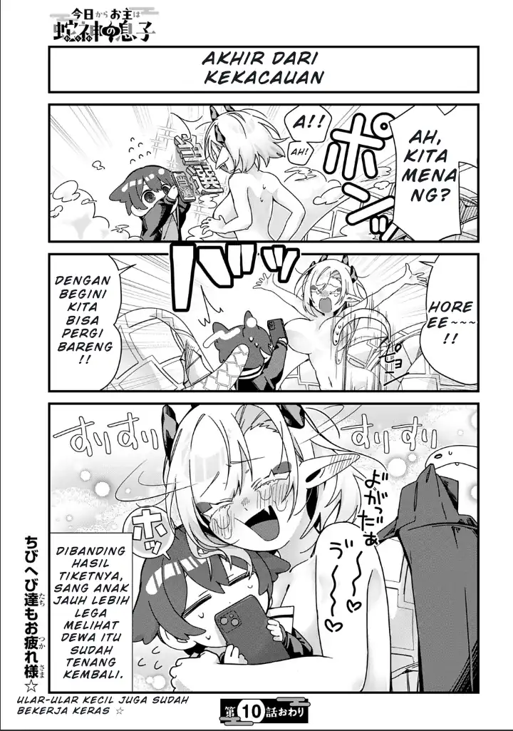 Baca Kyou kara Onushi wa Warawa no Musuko - Chapter 10 halaman 10